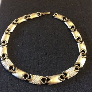Vintage Darla rhinestone necklace